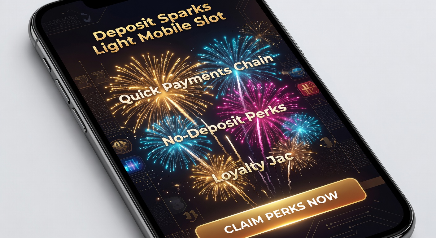 Close-up of a mobile wallet app depositing funds instantly, igniting slot reels with bonus multipliers and loyalty points accumulating toward jackpots
