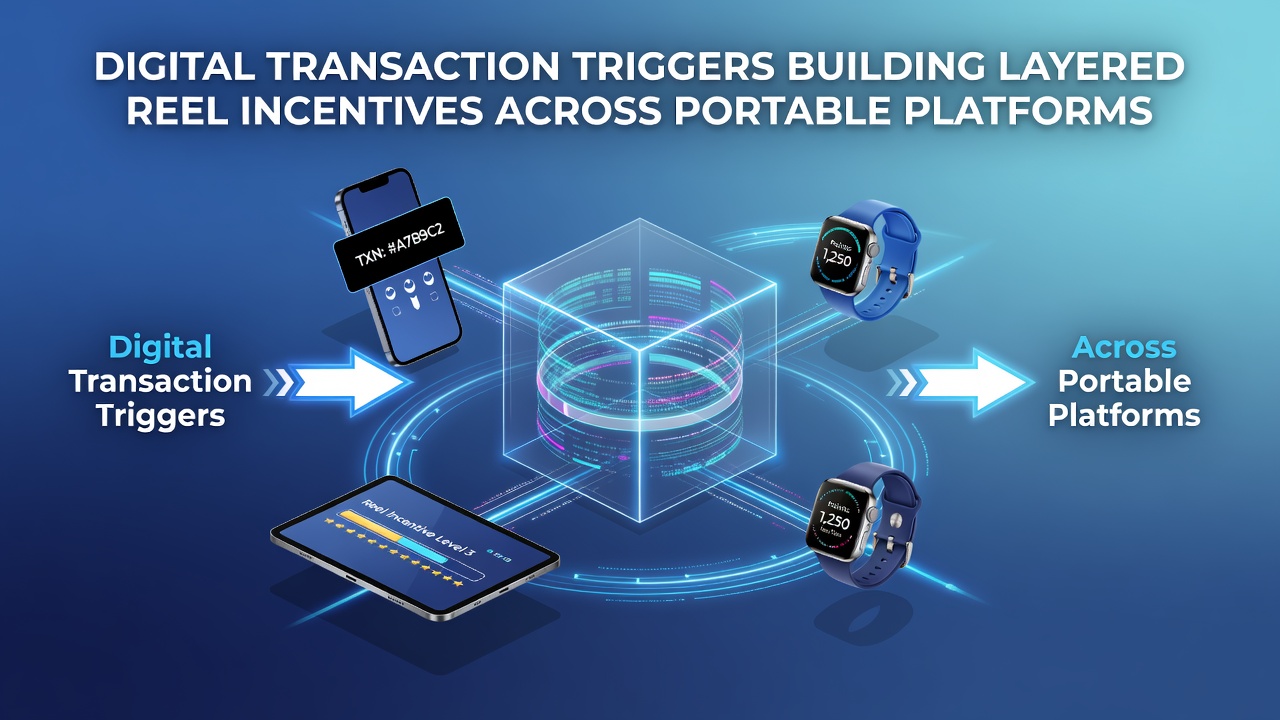 Illustration of transaction flow linking deposits to multi-tier reel bonuses on handheld screens