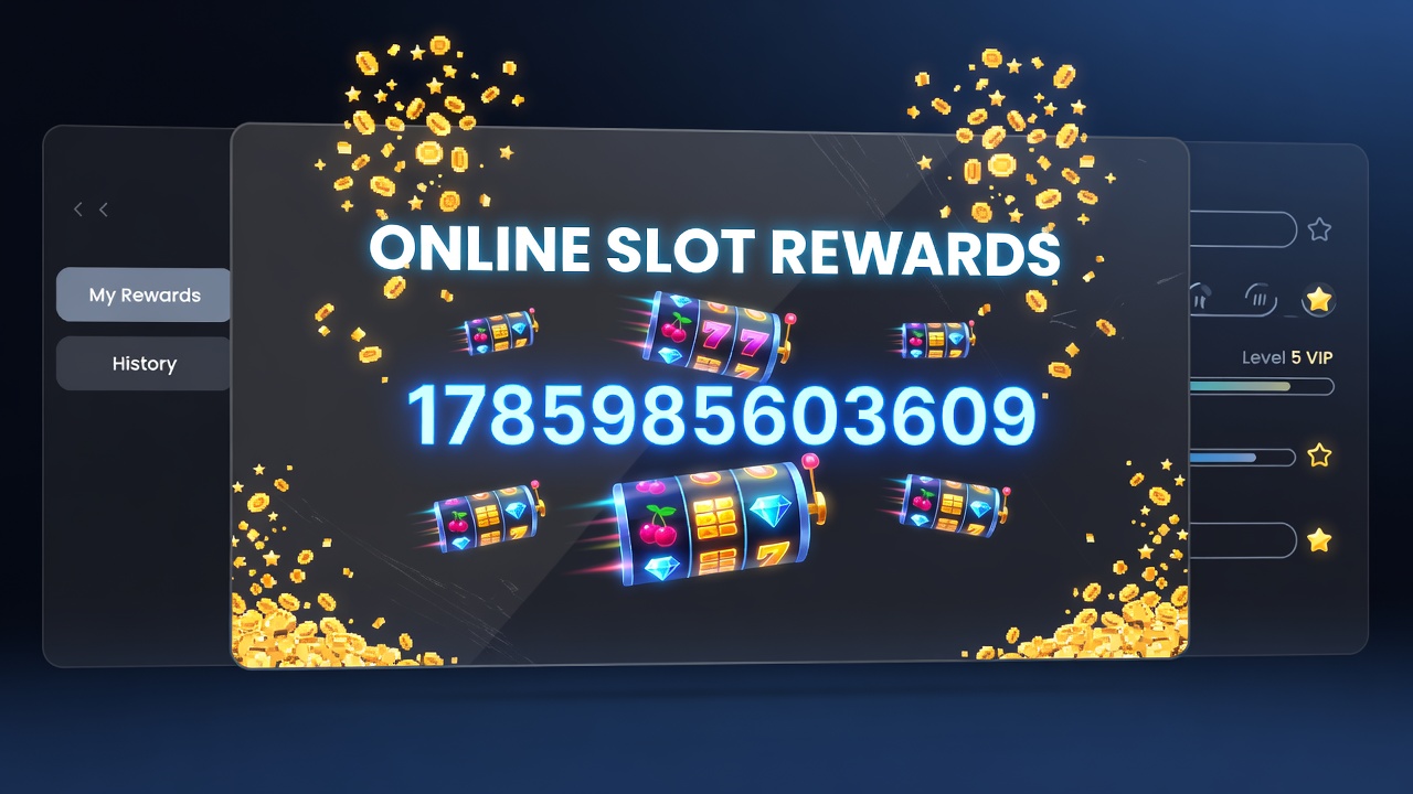 Mobile device displaying cascading slot rewards with free spins and loyalty progress bars