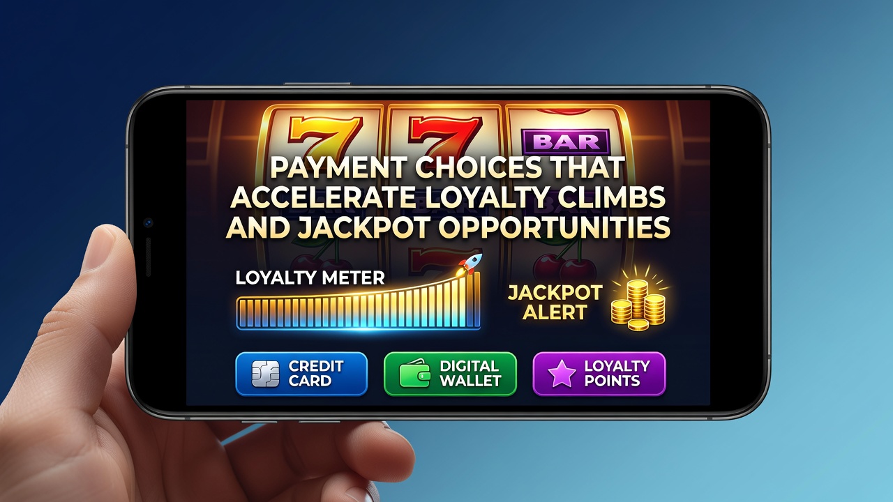 Handheld device displaying jackpot screen after successful instant deposit in a mobile slot game