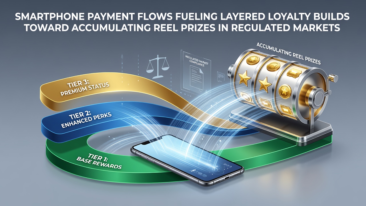 Smartphone screen displaying payment confirmation and loyalty points accumulation in a regulated mobile slots app interface
