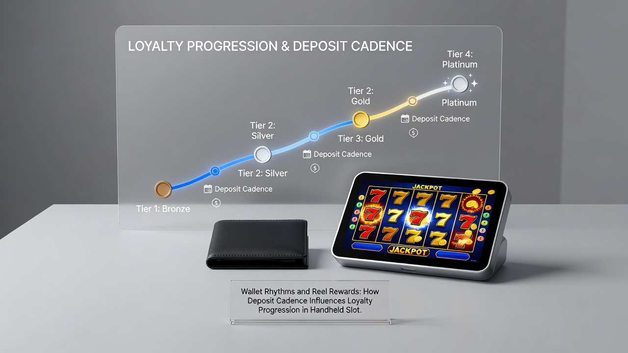 Infographic showing deposit frequency timelines and corresponding loyalty tier advancement rates