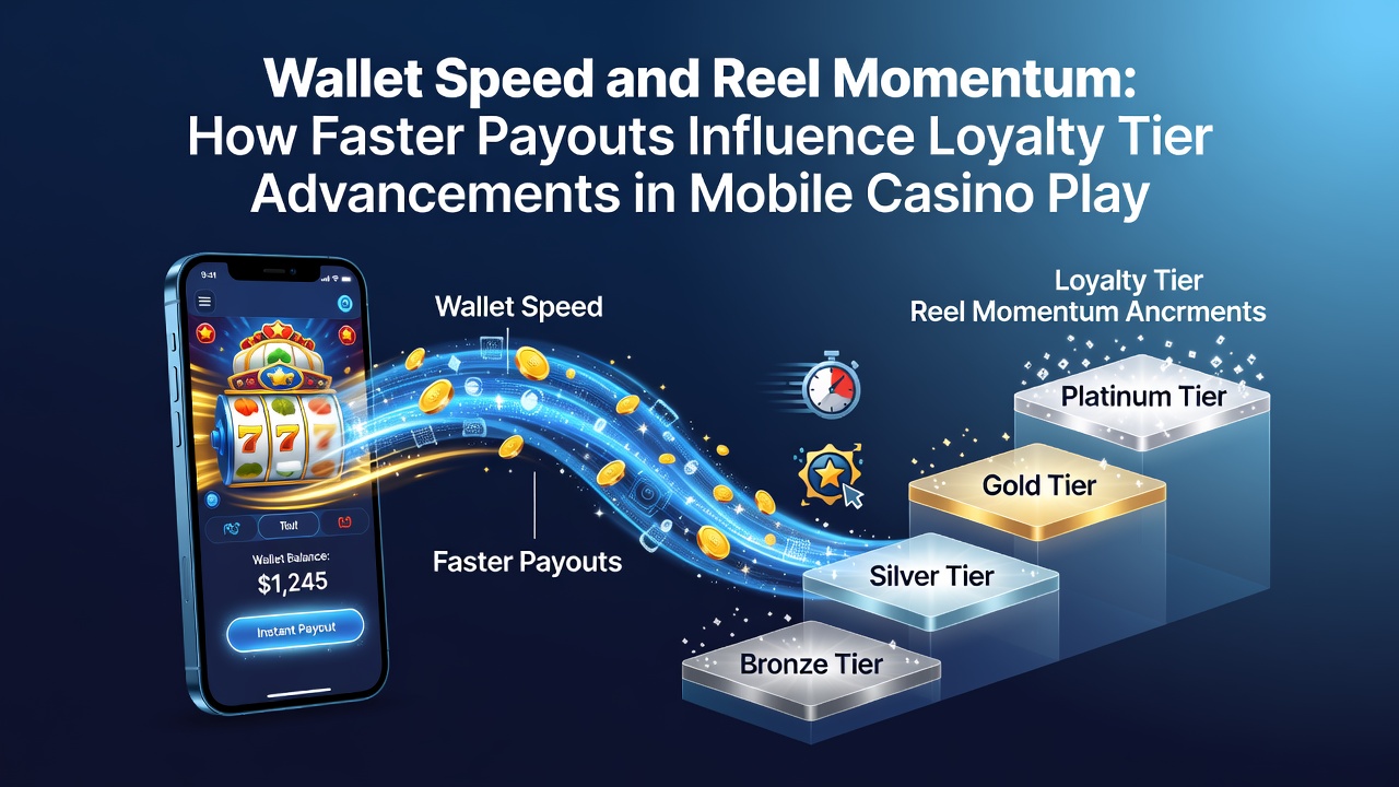Mobile casino player checking wallet balance after a quick payout on smartphone screen during slot session