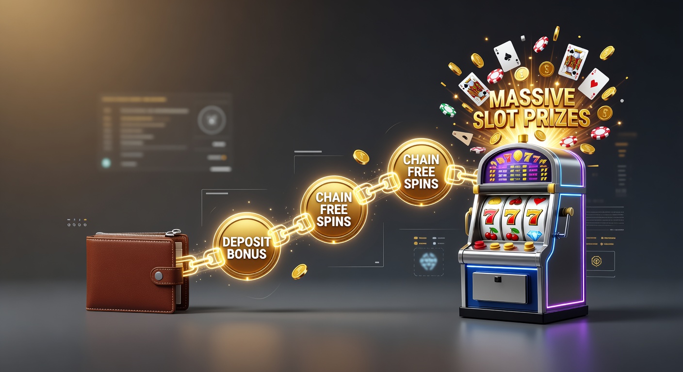 Vibrant digital wallet unlocking a cascade of golden coins, free spin symbols, and exploding slot jackpots in a dynamic online casino scene